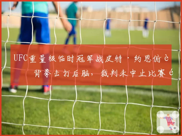 UFC重量级临时冠军战皮特·约恩俯身背拳击打后脑，裁判未中止比赛遭选手抨击